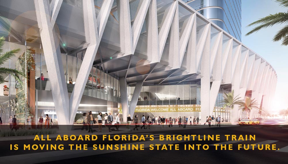 All Aboard Florida's Brightline Train is Moving the Sunshine State Into the Future